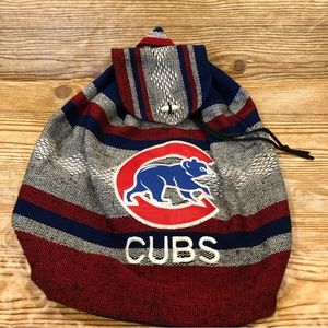 Chicago Cubs baja style backpack embroidered